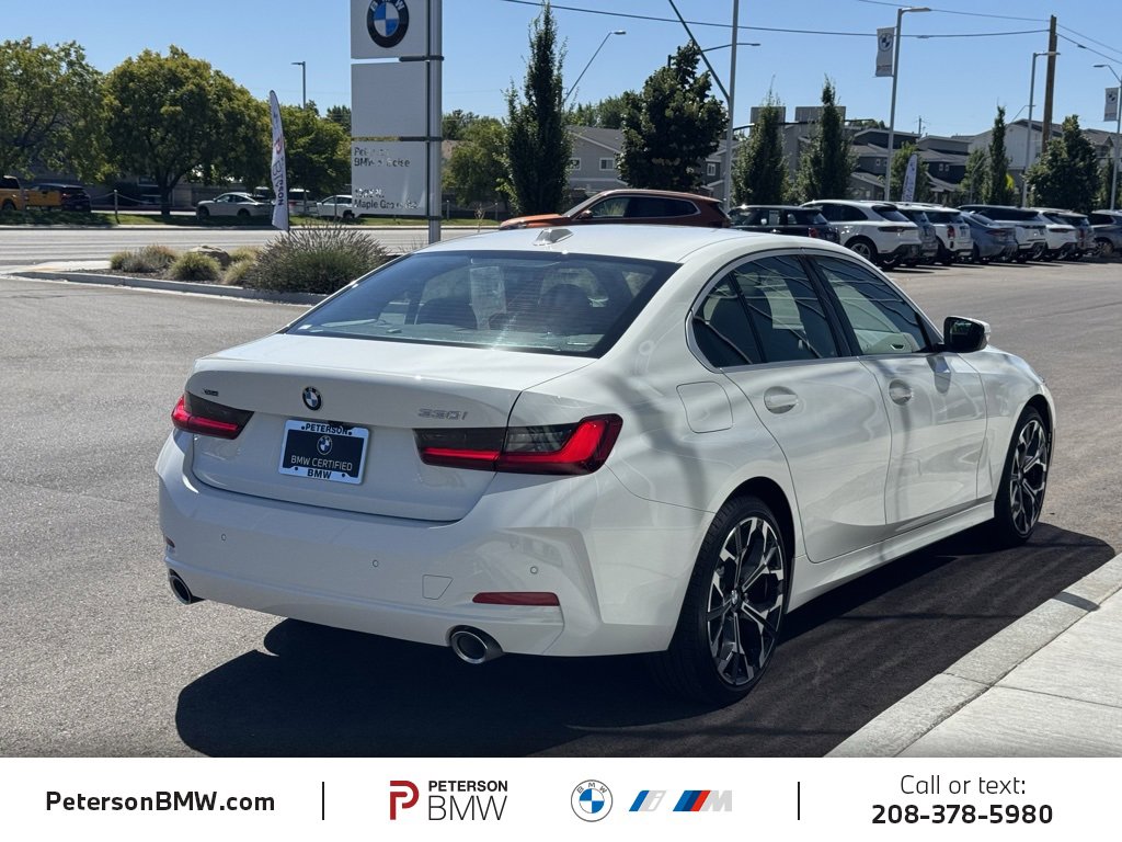 Certified 2025 BMW 330i xDrive Sedan w/ Premium Package image 7