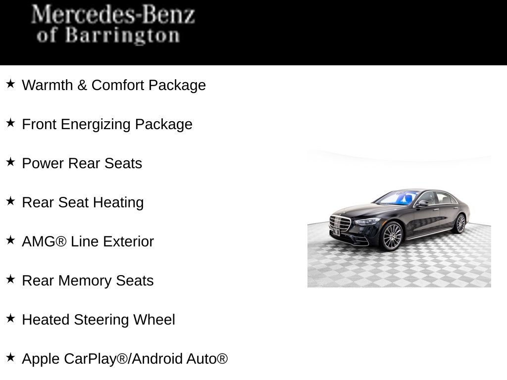 Certified 2024 Mercedes-Benz S 580 4MATIC Sedan image 7