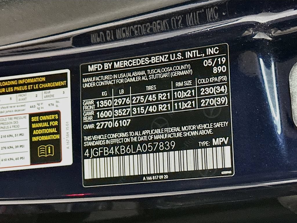 Certified 2020 Mercedes-Benz GLE 350 4MATIC image 35