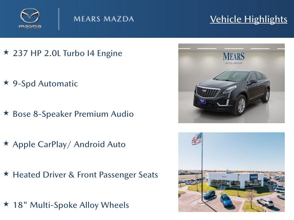 Used 2020 Cadillac XT5 Luxury w/ LPO, Floor Liner Package image 2