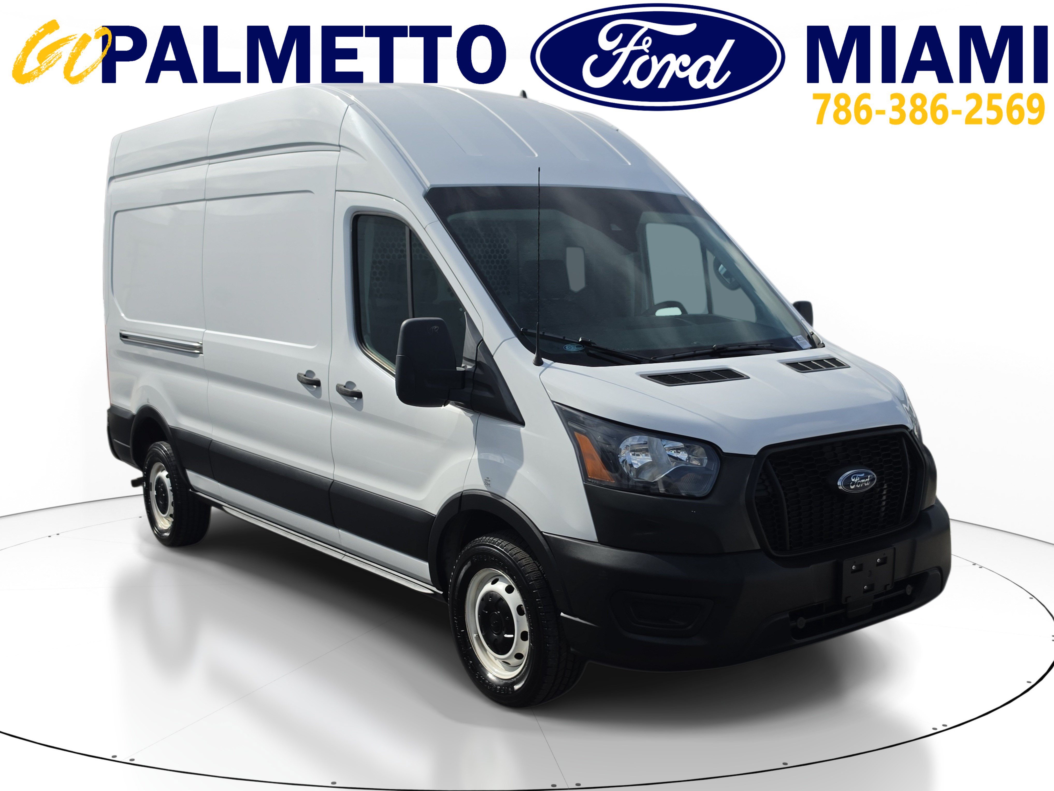 Used 2021 Ford Transit 250 148 High Roof w/ Load Area Protection Package RWD image 1