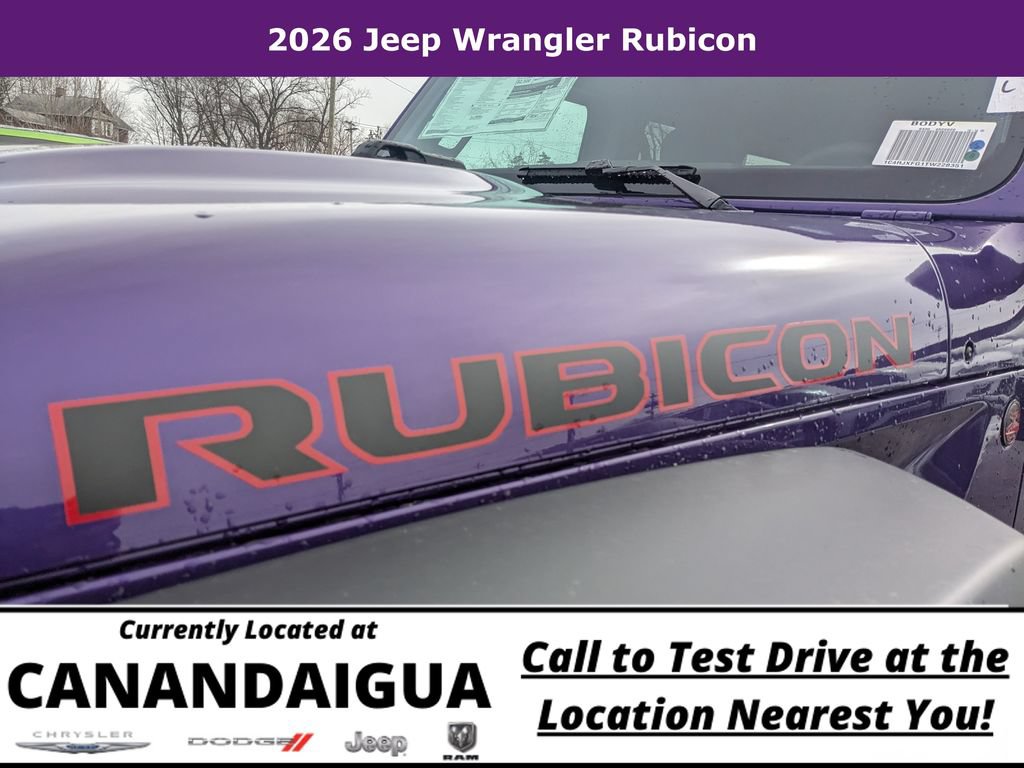 New 2026 Jeep Wrangler Unlimited Rubicon w/ Xtreme 35 Tire Package AWD/4WD image 34