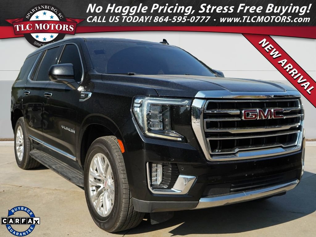 Used 2021 GMC Yukon SLT RWD image 1