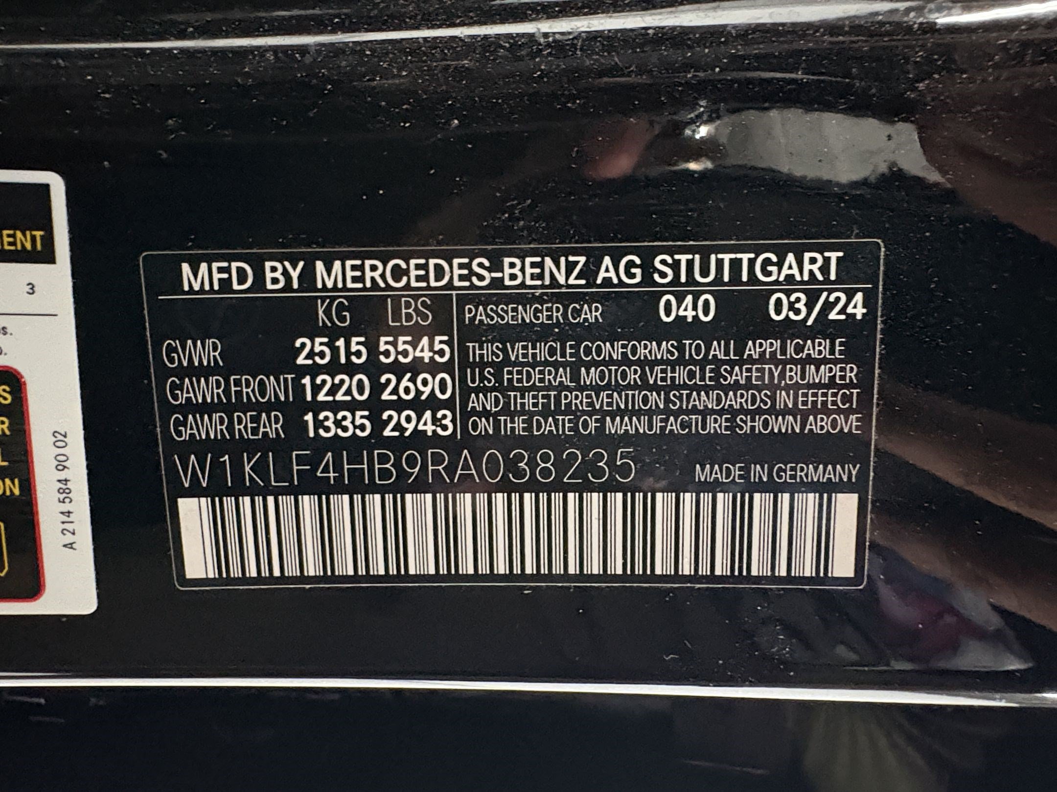 Certified 2024 Mercedes-Benz E 350 4MATIC Sedan image 25