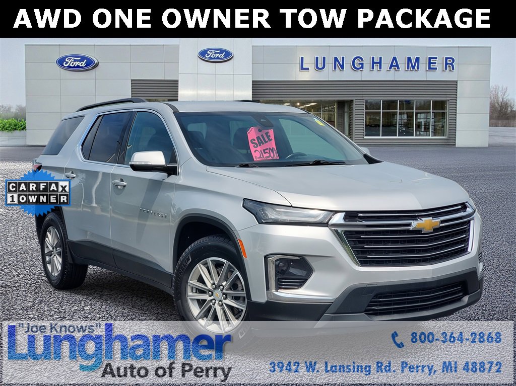 Used 2022 Chevrolet Traverse LT w/ LPO, Roadside Safety Package