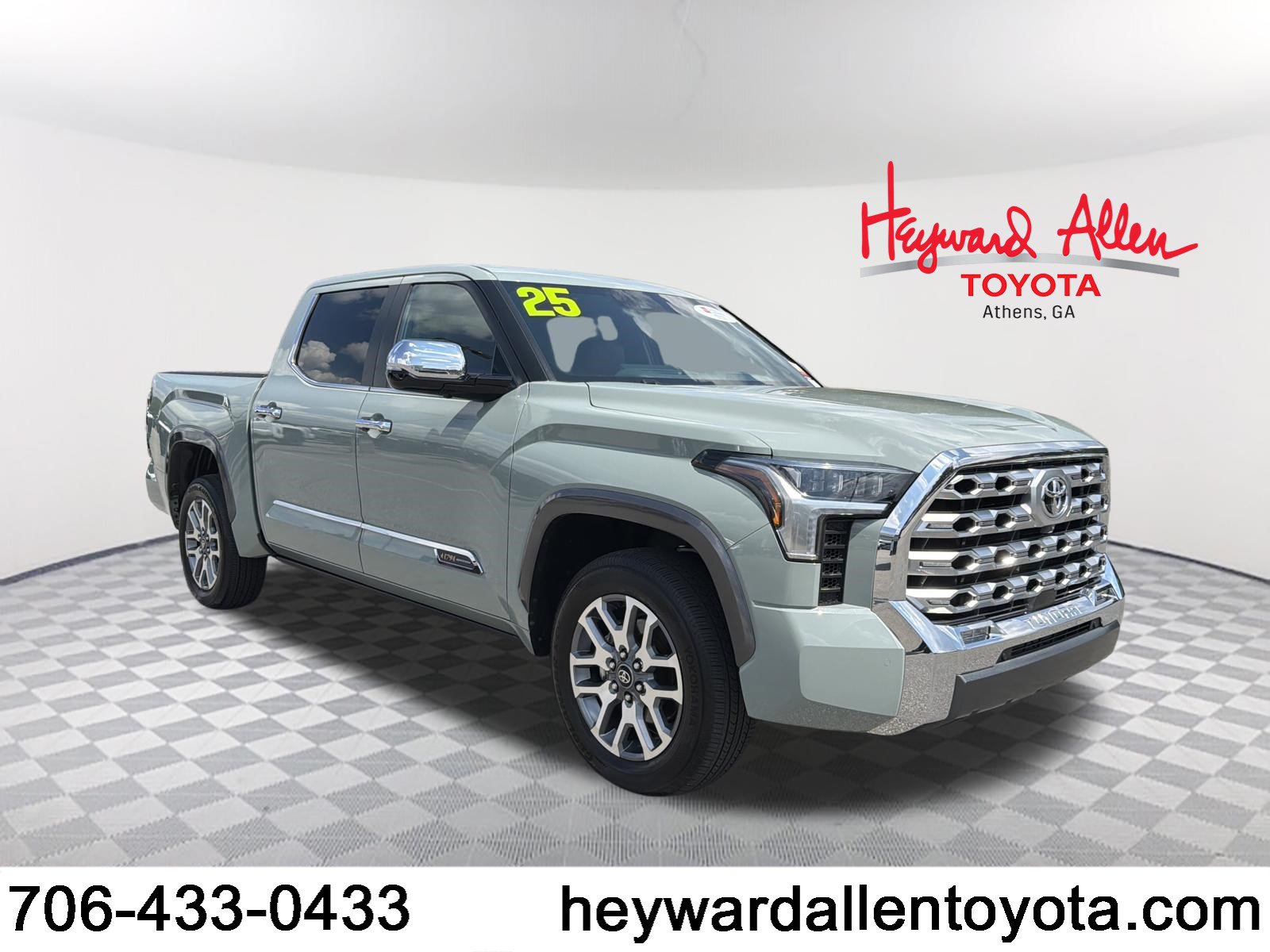 Certified 2025 Toyota Tundra 1794 Edition AWD/4WD image 1