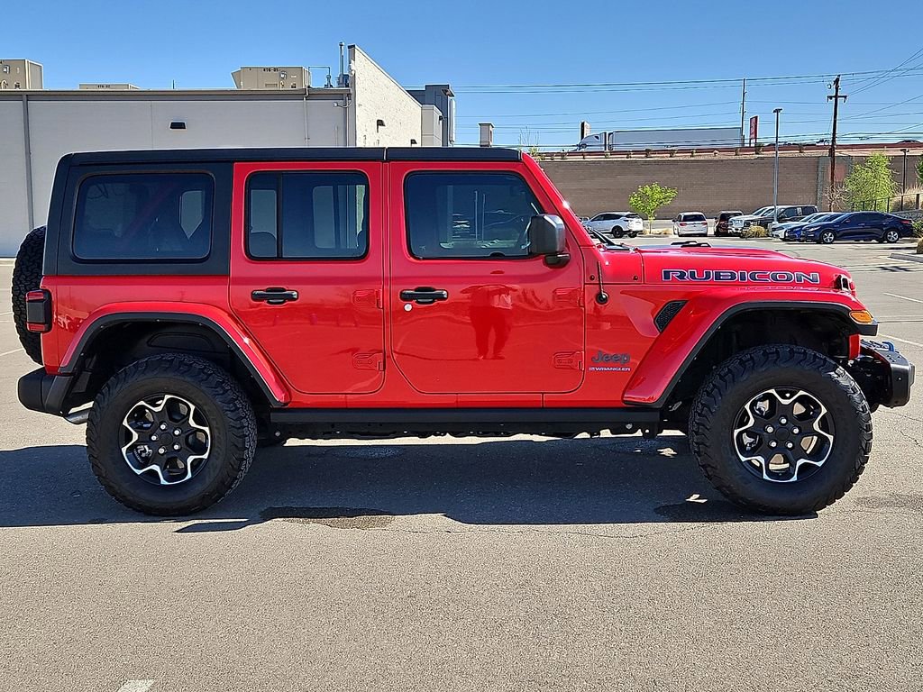 Used 2023 Jeep Wrangler Unlimited Rubicon 4xe w/ Steel Bumper Group image 5
