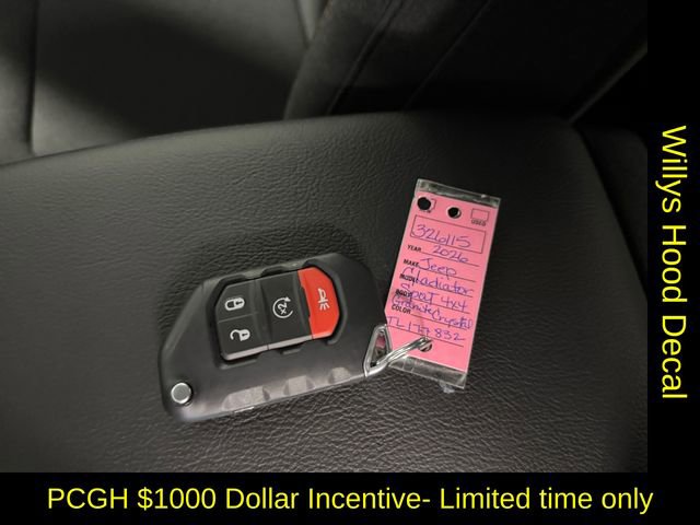 New 2026 Jeep Gladiator Willys image 26