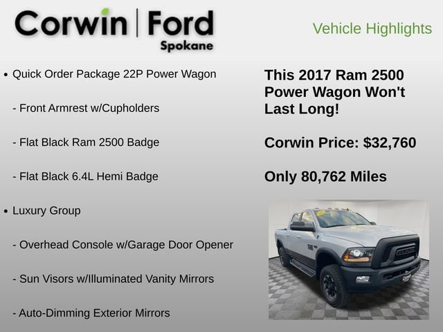 Used 2017 RAM 2500 Power Wagon w/ Luxury Group image 6