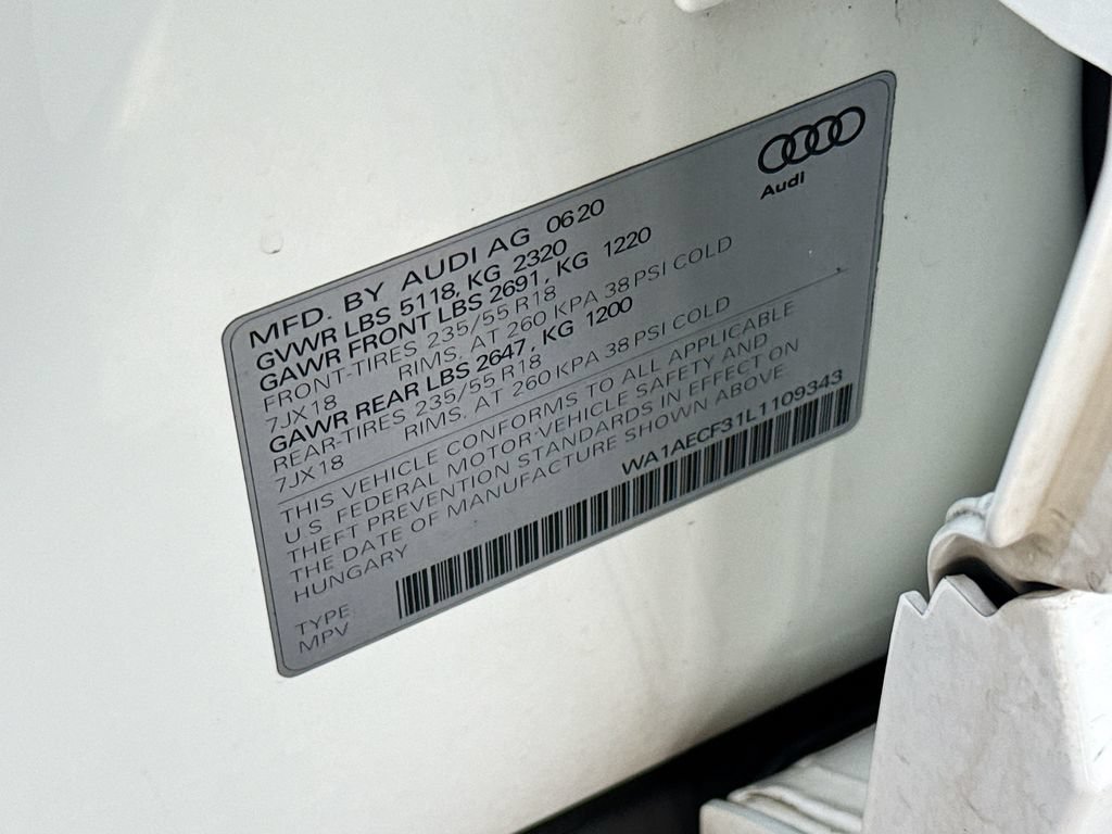 Used 2020 Audi Q3 2.0T Premium w/ Convenience Package AWD/4WD image 33