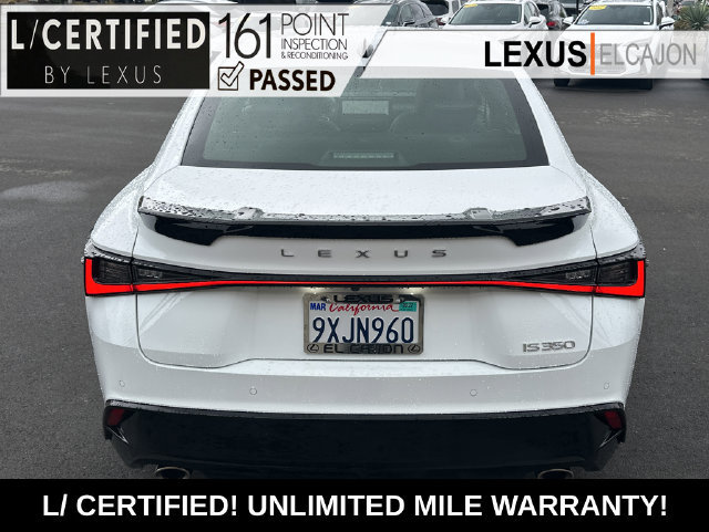 Certified 2026 Lexus IS 350 F Sport RWD image 5
