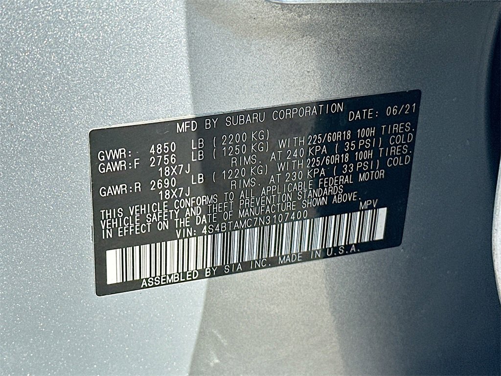 Used 2022 Subaru Outback Limited image 26