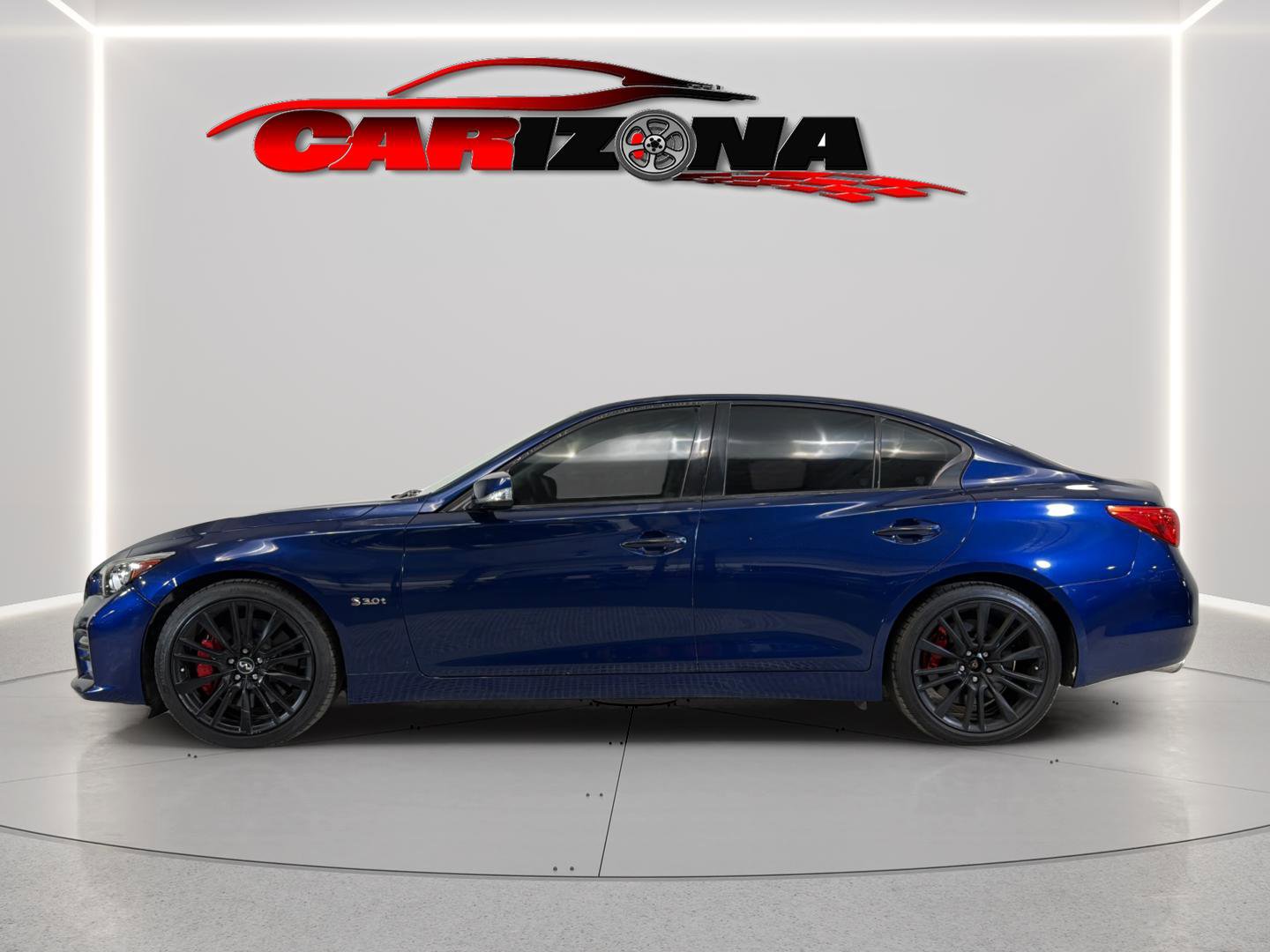 Used 2017 INFINITI Q50 Red Sport 400 RWD image 11