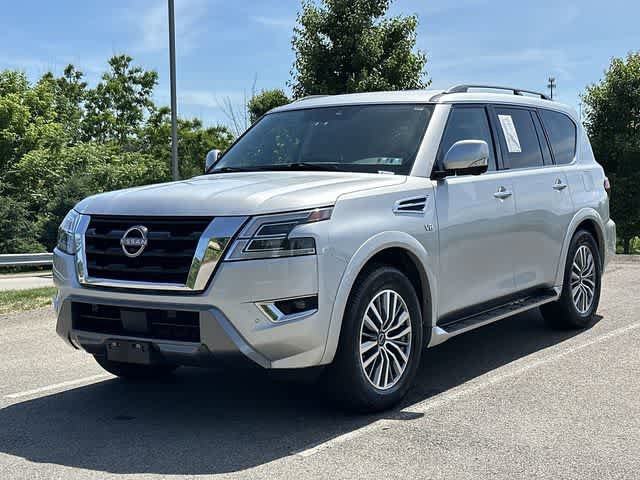 Used 2022 Nissan Armada SL w/ Captain's Chairs Package AWD/4WD image 1