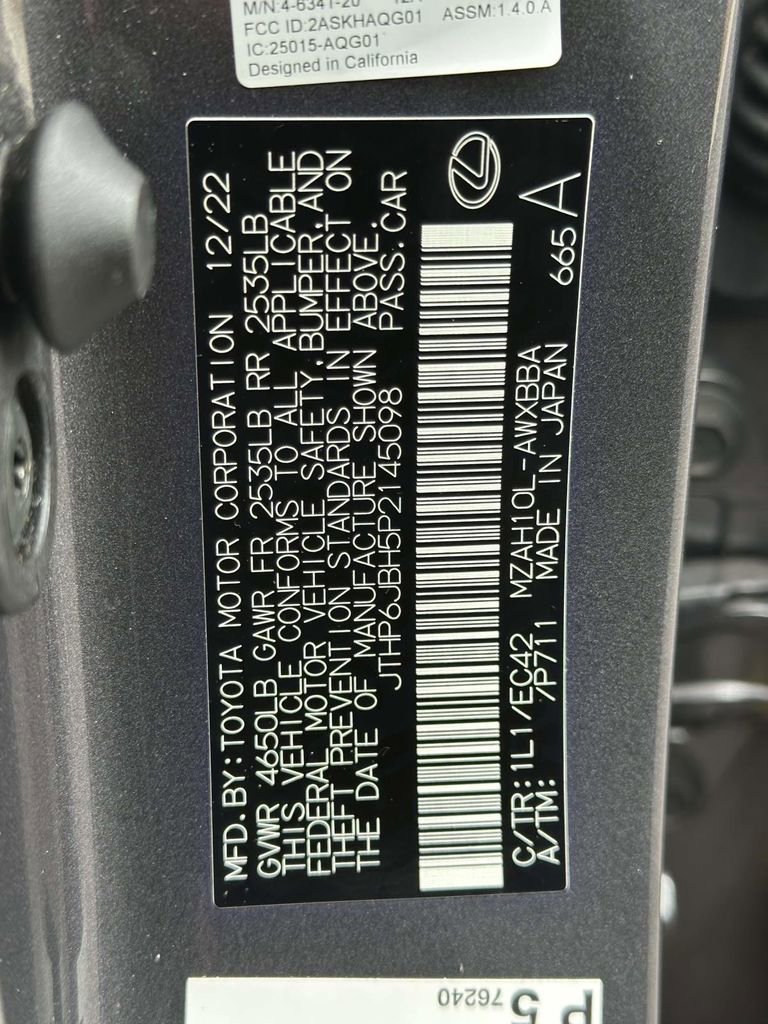 Used 2023 Lexus UX 250h FWD w/ Accessory Package (Z2) image 30