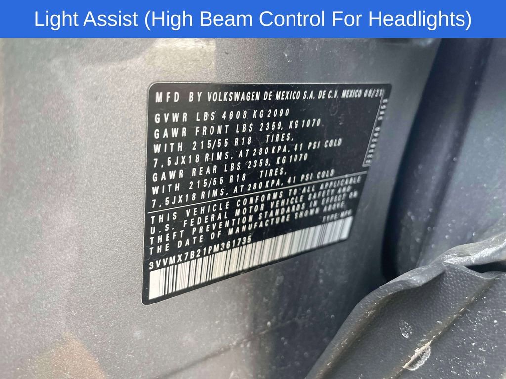 Used 2023 Volkswagen Taos S w/ IQ Drive S Package AWD/4WD image 19