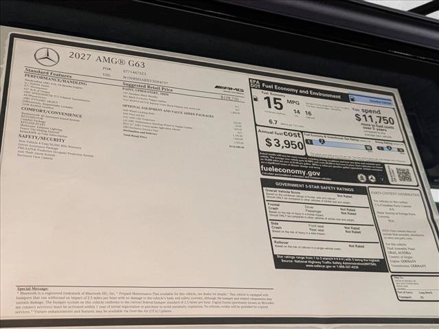 New 2027 Mercedes-Benz G 63 AMG 4MATIC image 19