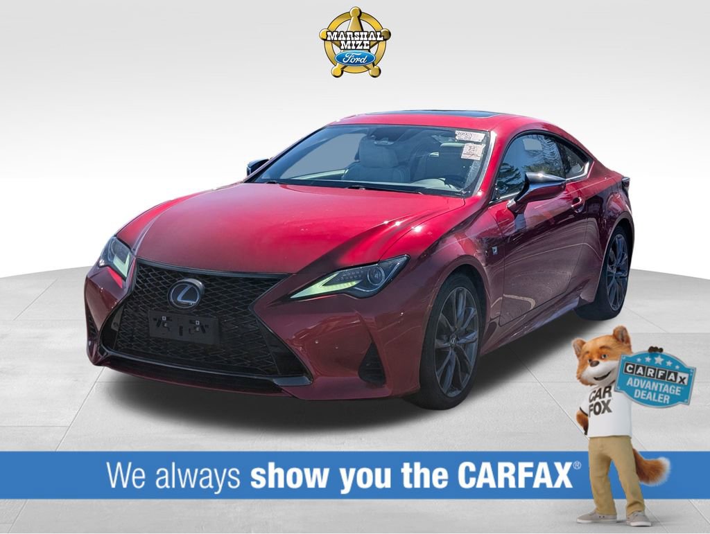 Used 2020 Lexus RC 300 F Sport w/ Navigation Package image 1