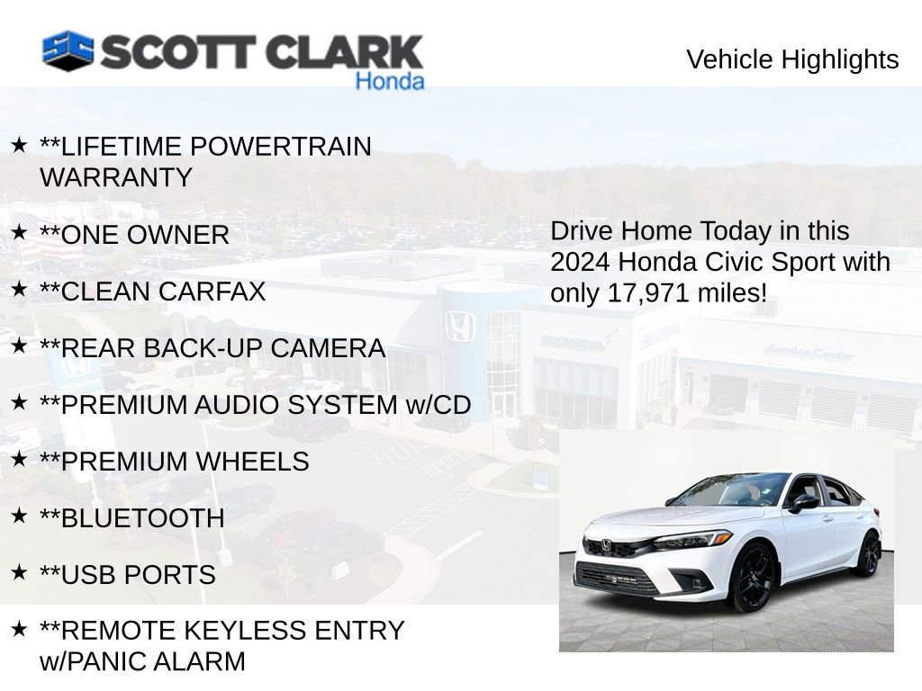Used 2024 Honda Civic Sport image 11