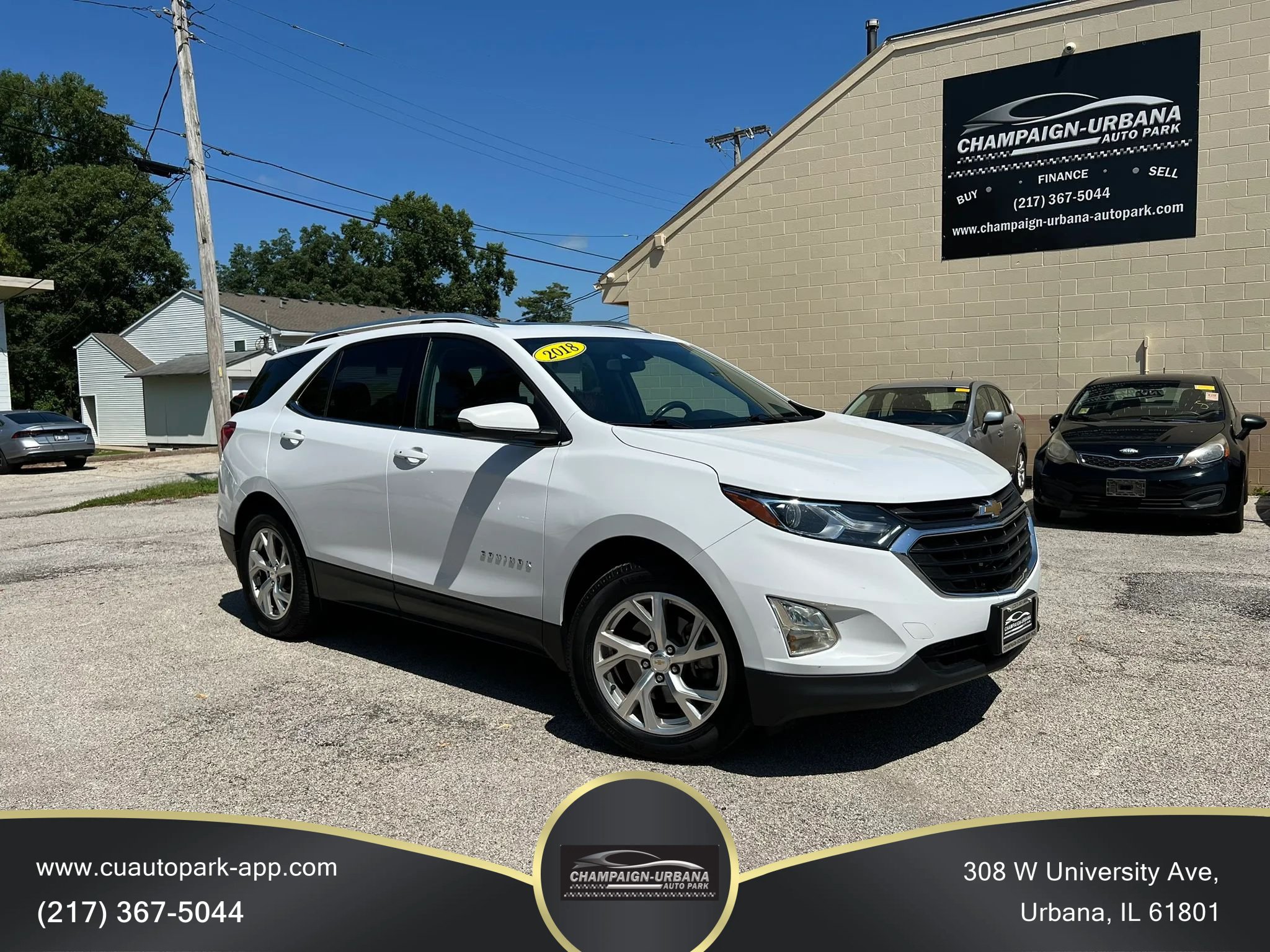 Used 2018 Chevrolet Equinox LT w/ Sun & Infotainment Package AWD/4WD image 1
