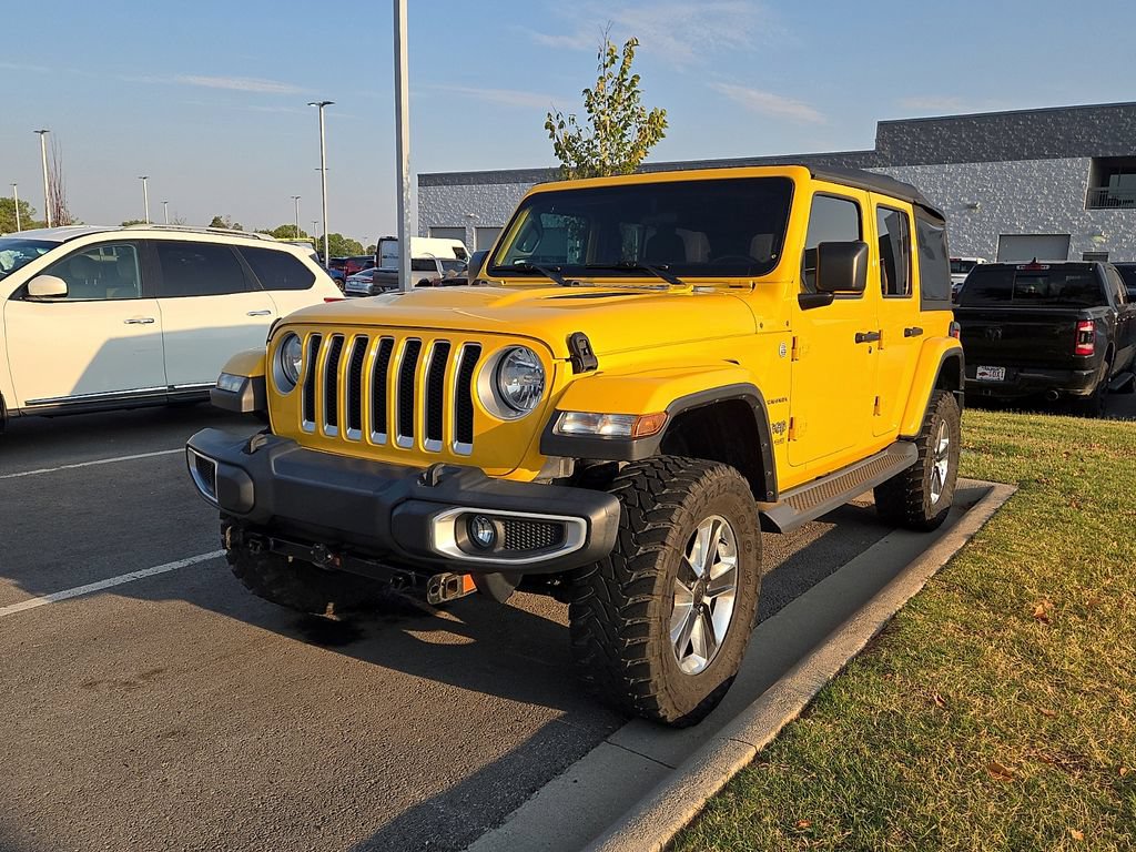 Used 2020 Jeep Wrangler Unlimited Sahara AWD/4WD image 1