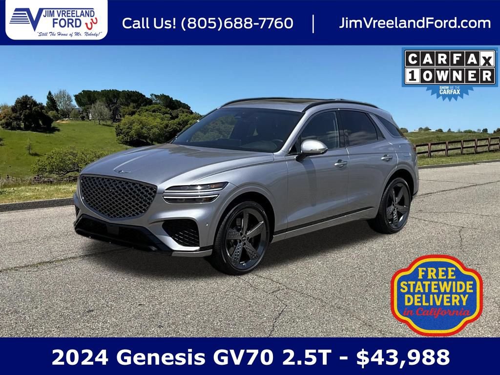 Used 2024 Genesis GV70 2.5T w/ Sport Prestige Package