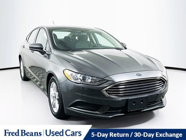 Used 2018 Ford Fusion SE w/ Fusion SE Technology Package
