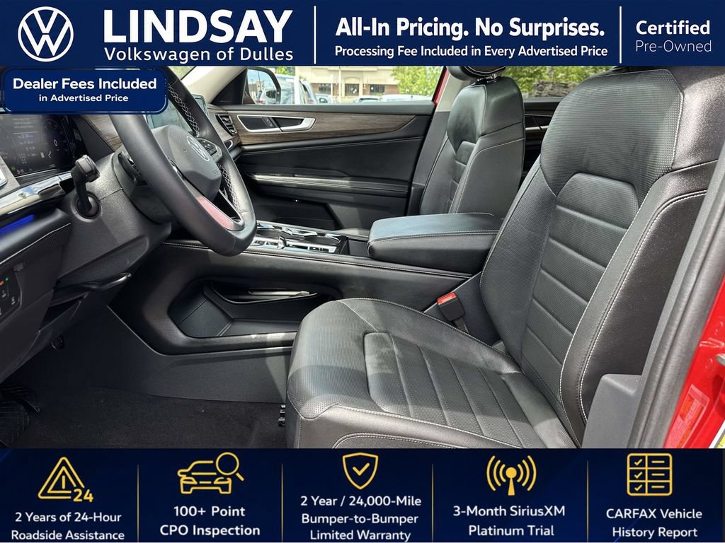Used 2024 Volkswagen Atlas SEL AWD/4WD image 12