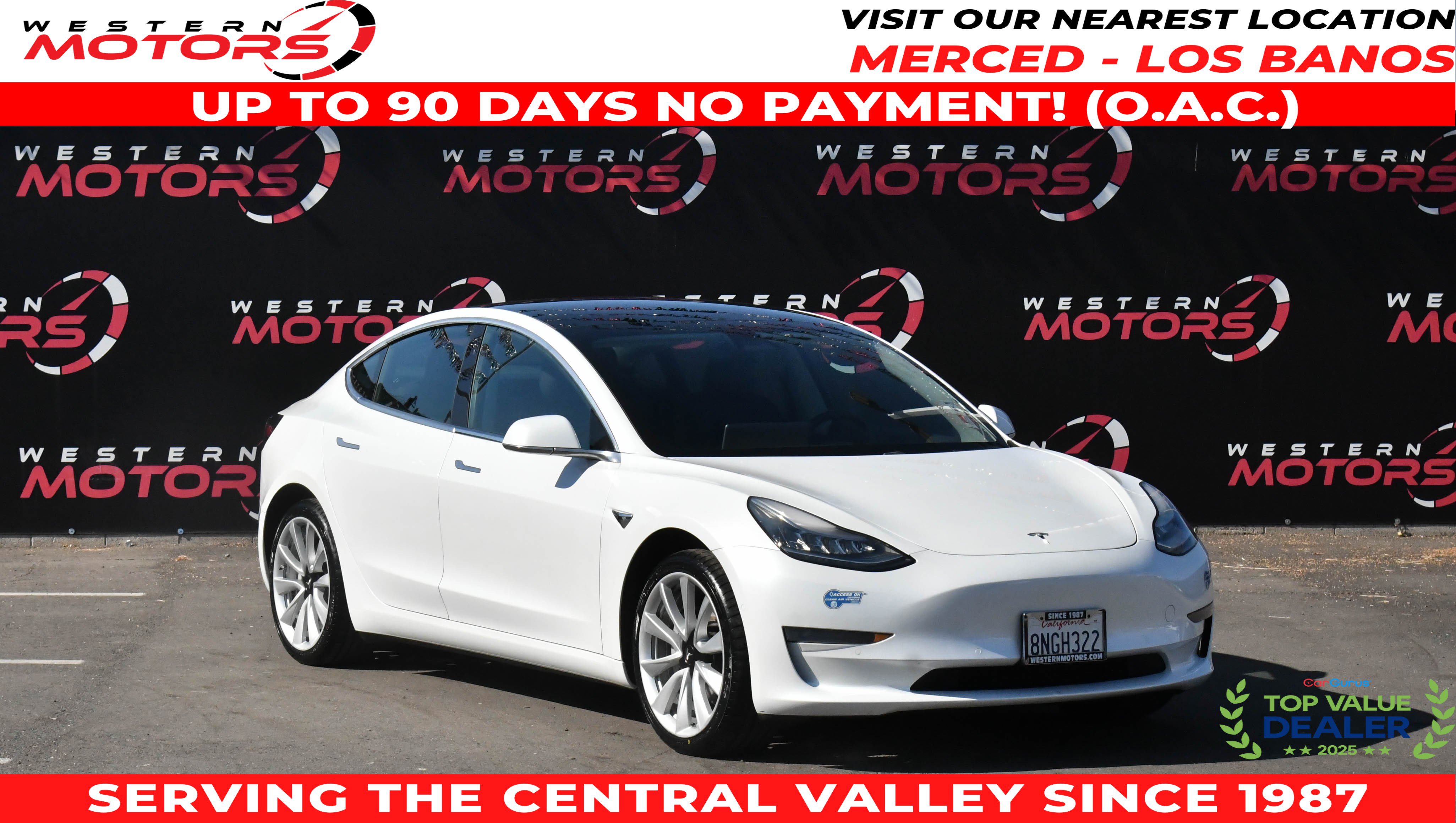 Used 2020 Tesla Model 3 Standard Range Plus