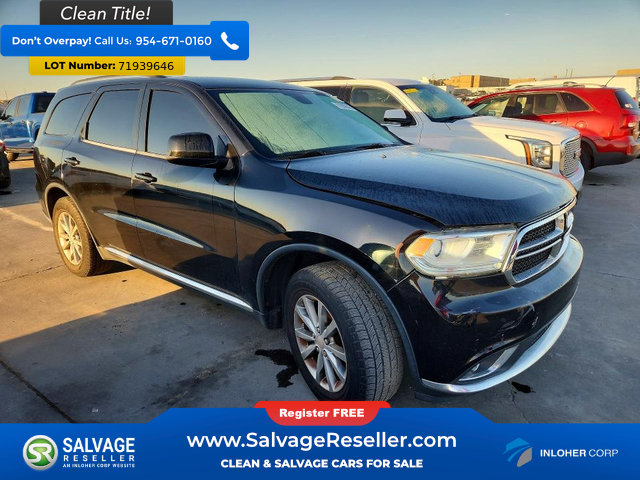 Used 2017 Dodge Durango SXT w/ Quick Order Package 23B RWD image 5