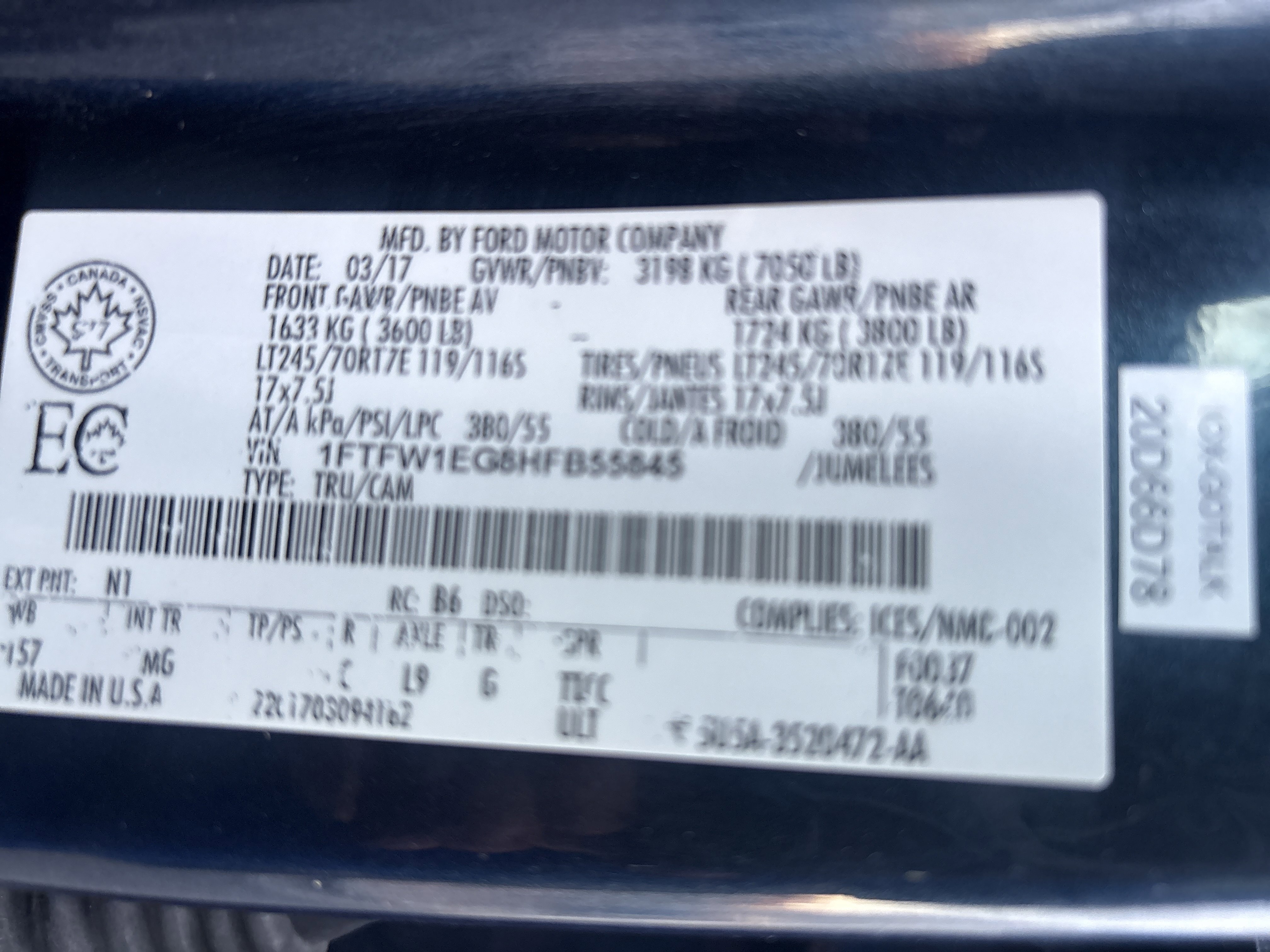 Used 2017 Ford F150 XLT w/ Equipment Group 301A Mid image 31