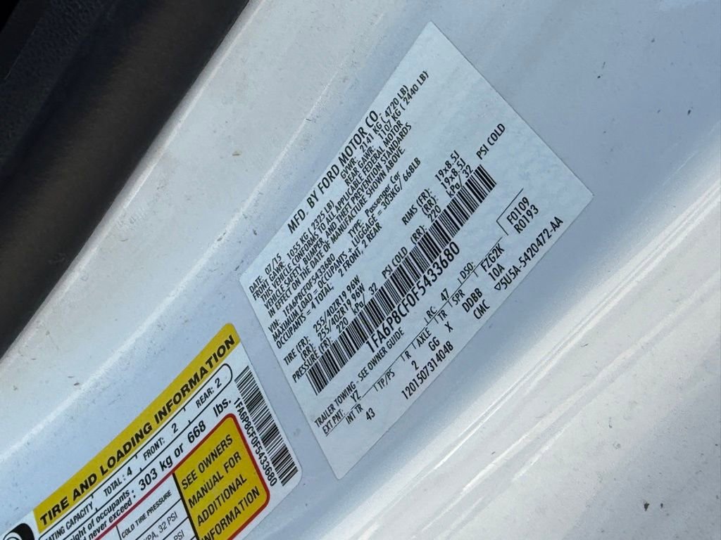 Used 2015 Ford Mustang GT Premium w/ Enhanced Security Package image 10