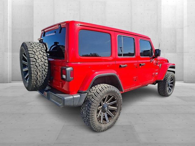 Used 2019 Jeep Wrangler Unlimited Sahara w/ Uconnect 4C Nav & Sound Group AWD/4WD image 6
