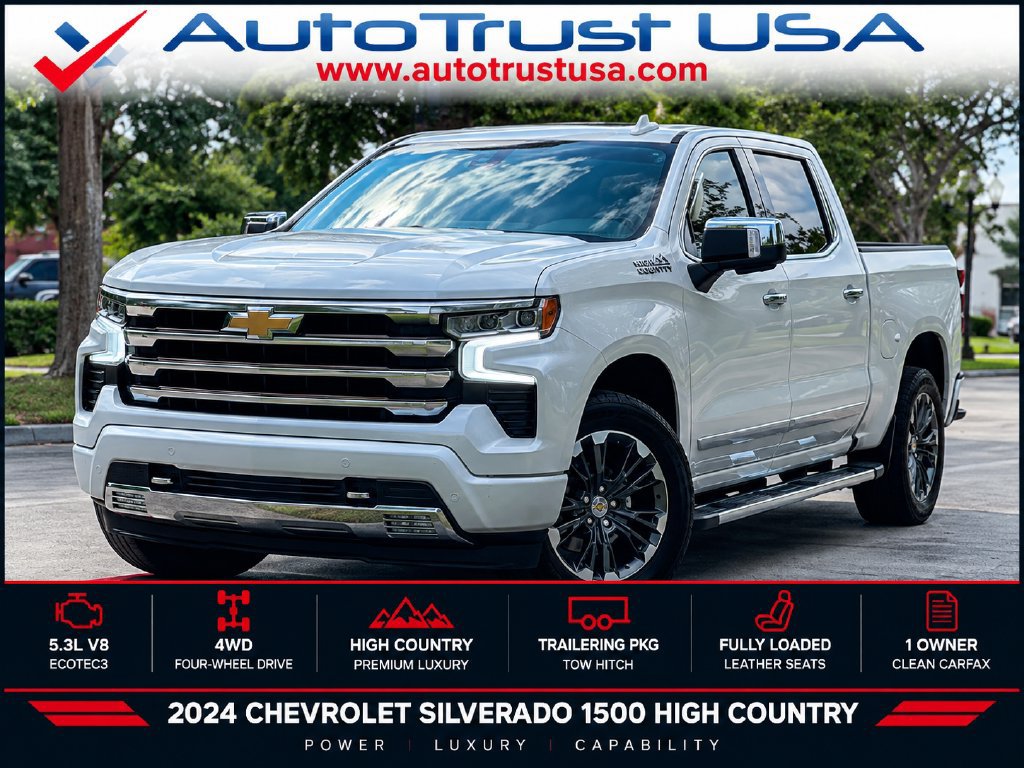 Used 2024 Chevrolet Silverado 1500 High Country