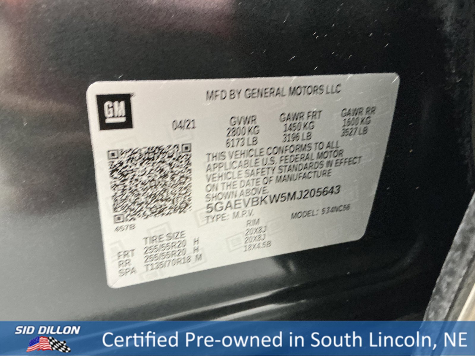 Used 2021 Buick Enclave Premium w/ Sun and Sites Package image 13