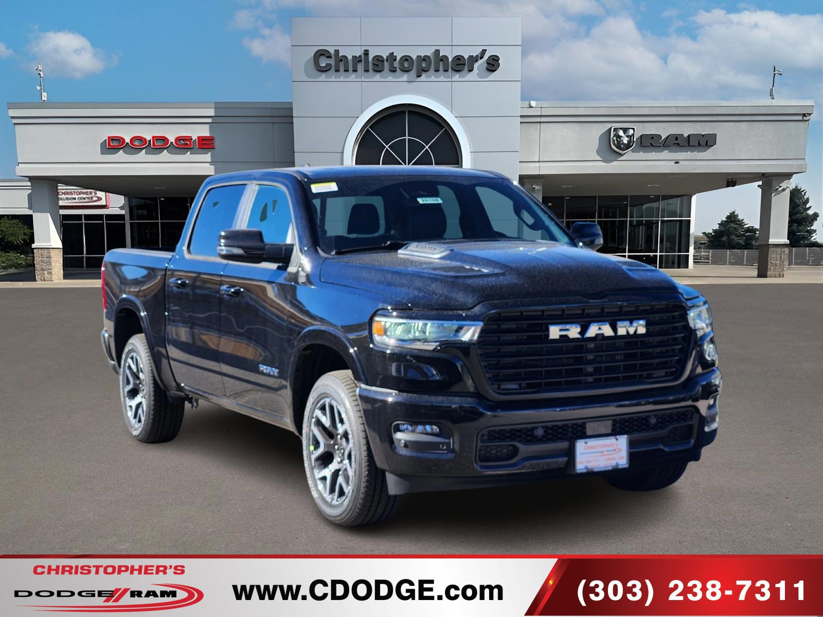 New 2026 RAM 1500 Laramie w/ Sport Appearance Package