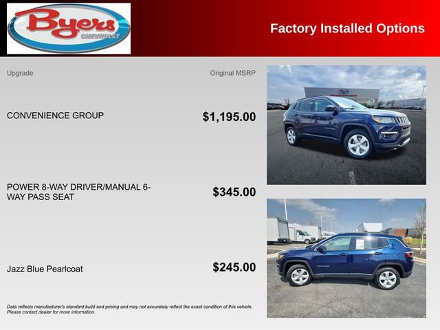 Used 2021 Jeep Compass Latitude w/ Convenience Group AWD/4WD image 10