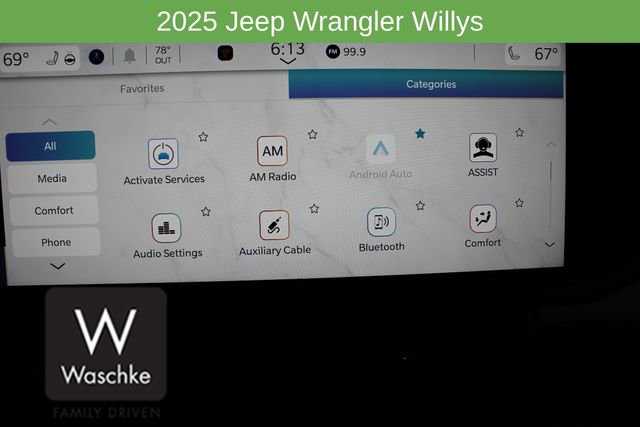 New 2025 Jeep Wrangler Willys image 63