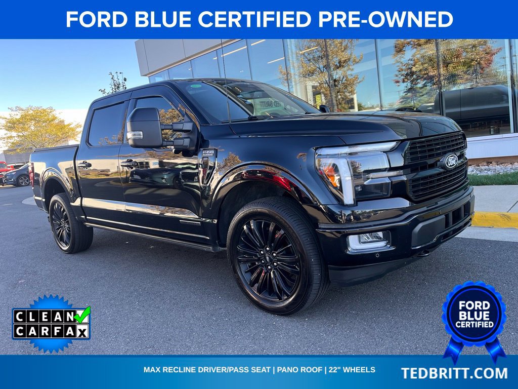 Certified 2024 Ford F150 Platinum w/ Equipment Group 702A High AWD/4WD image 1