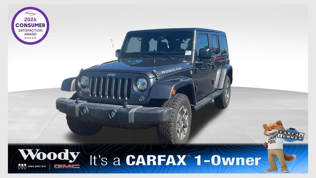 Used 2017 Jeep Wrangler Unlimited Rubicon w/ Connectivity Group AWD/4WD image 1