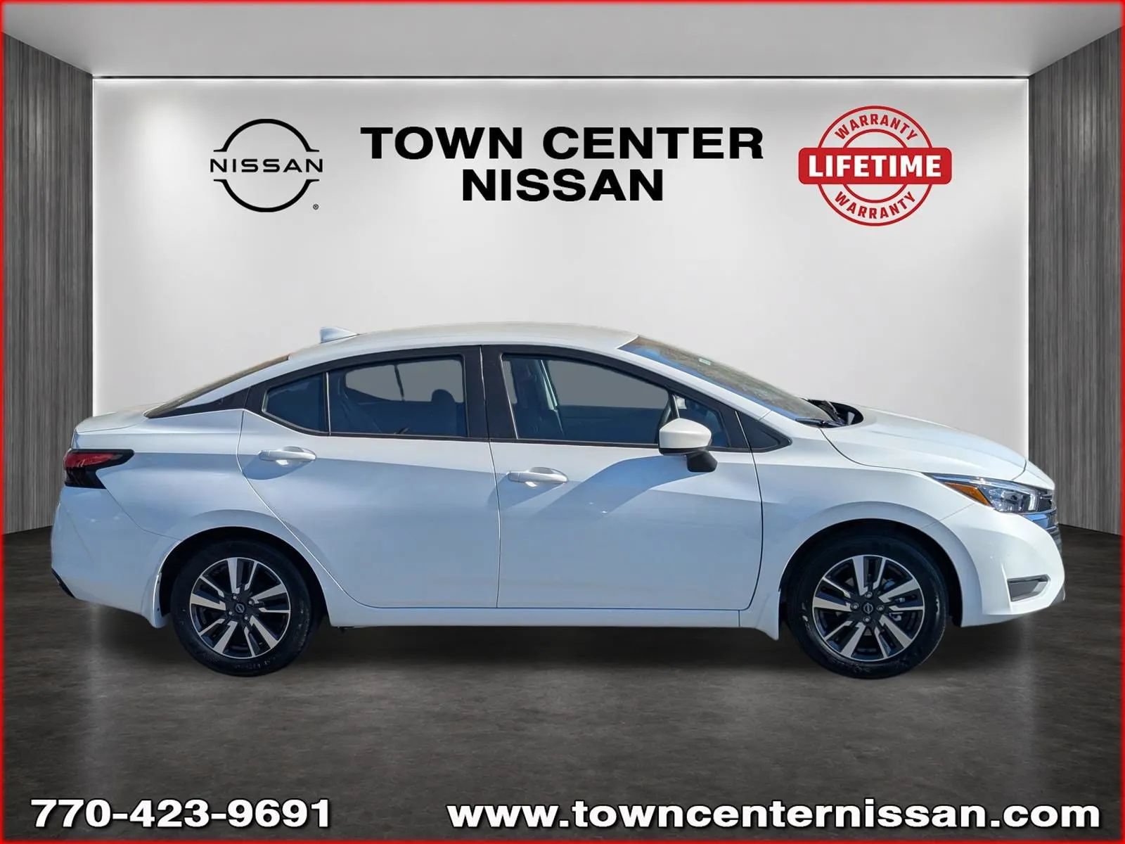 New 2025 Nissan Versa SV w/ Trunk Package FWD image 9