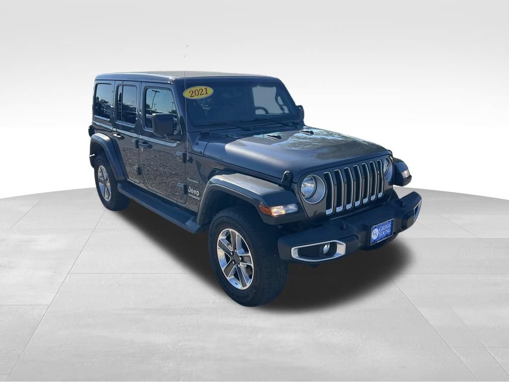 Used 2021 Jeep Wrangler Unlimited Sahara AWD/4WD image 8