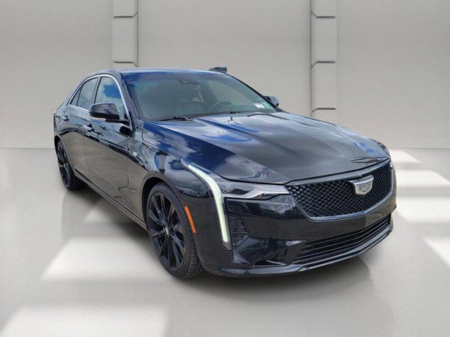 Used 2023 Cadillac CT4 Luxury w/ LPO, ONYX Package RWD image 3