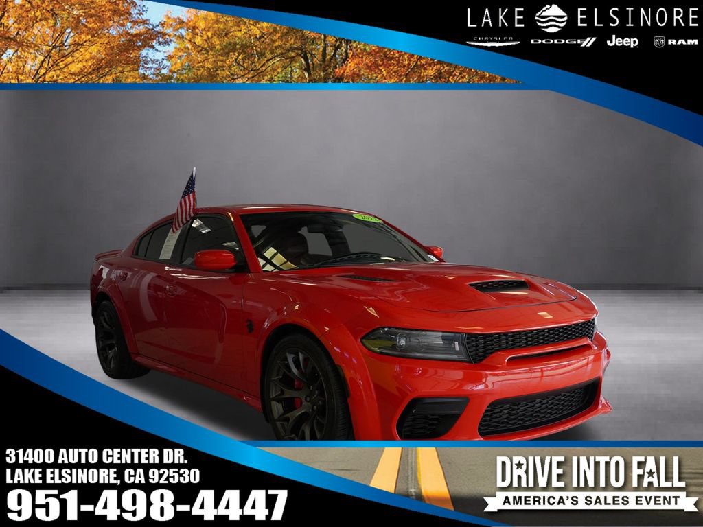 Used 2022 Dodge Charger SRT Hellcat w/ Carbon/Suede Interior Package