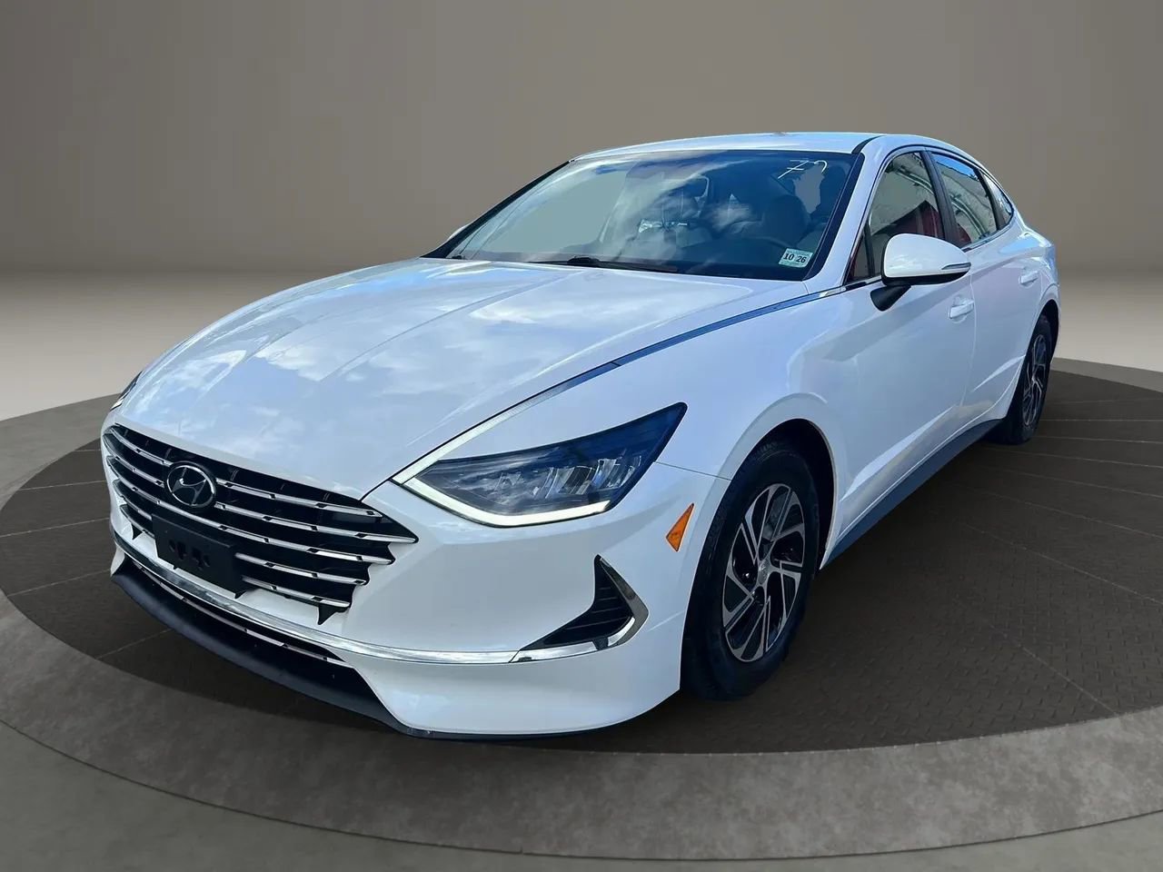 Used 2022 Hyundai Sonata Blue image 1