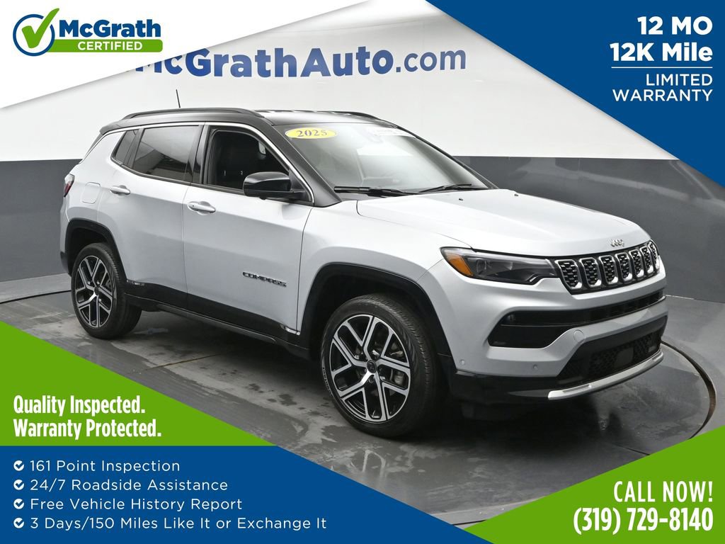Used 2025 Jeep Compass Limited w/ Elite Group image 1