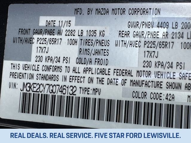 Used 2016 MAZDA CX-5 Touring image 32