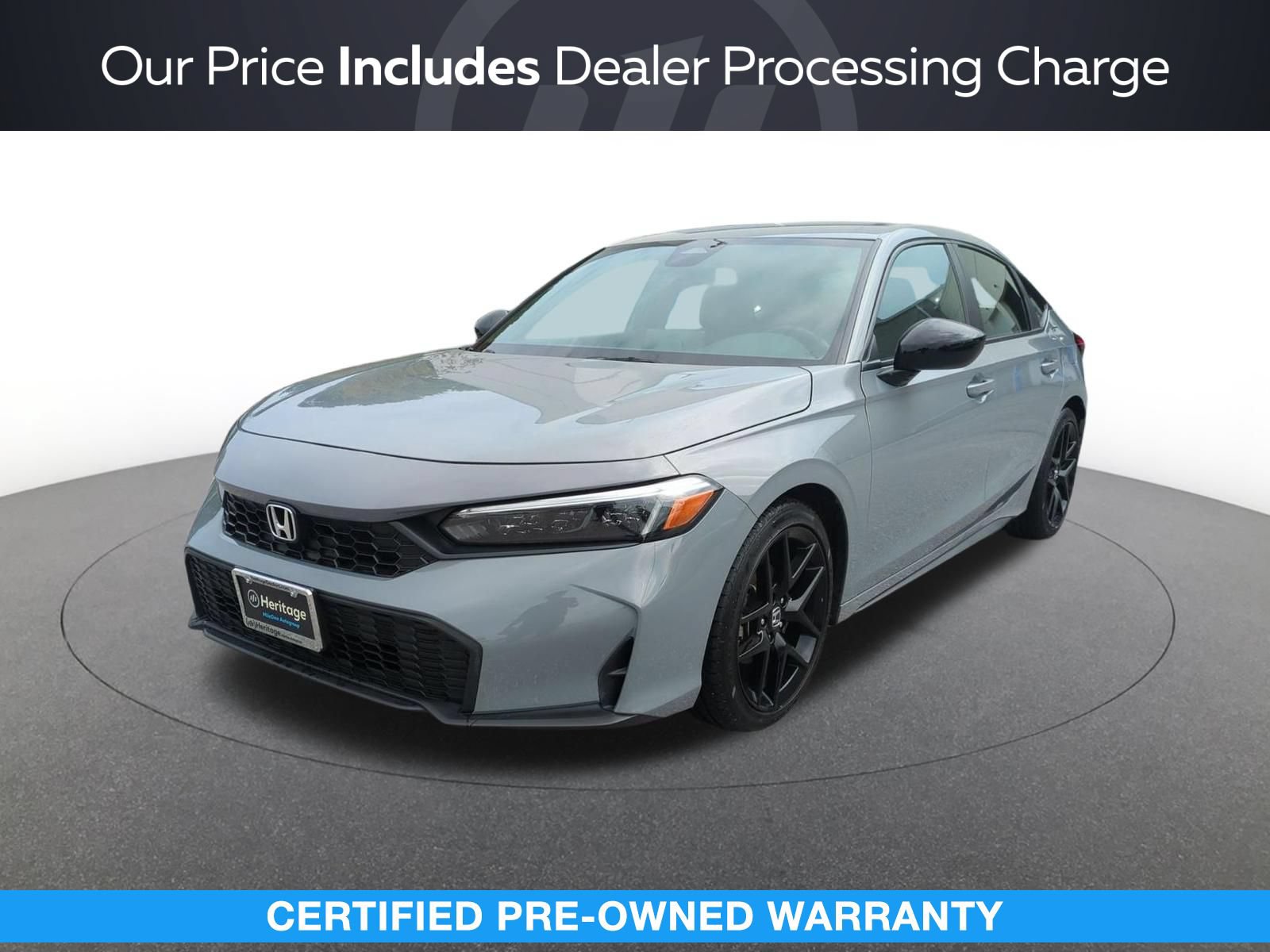 Certified 2025 Honda Civic Sport