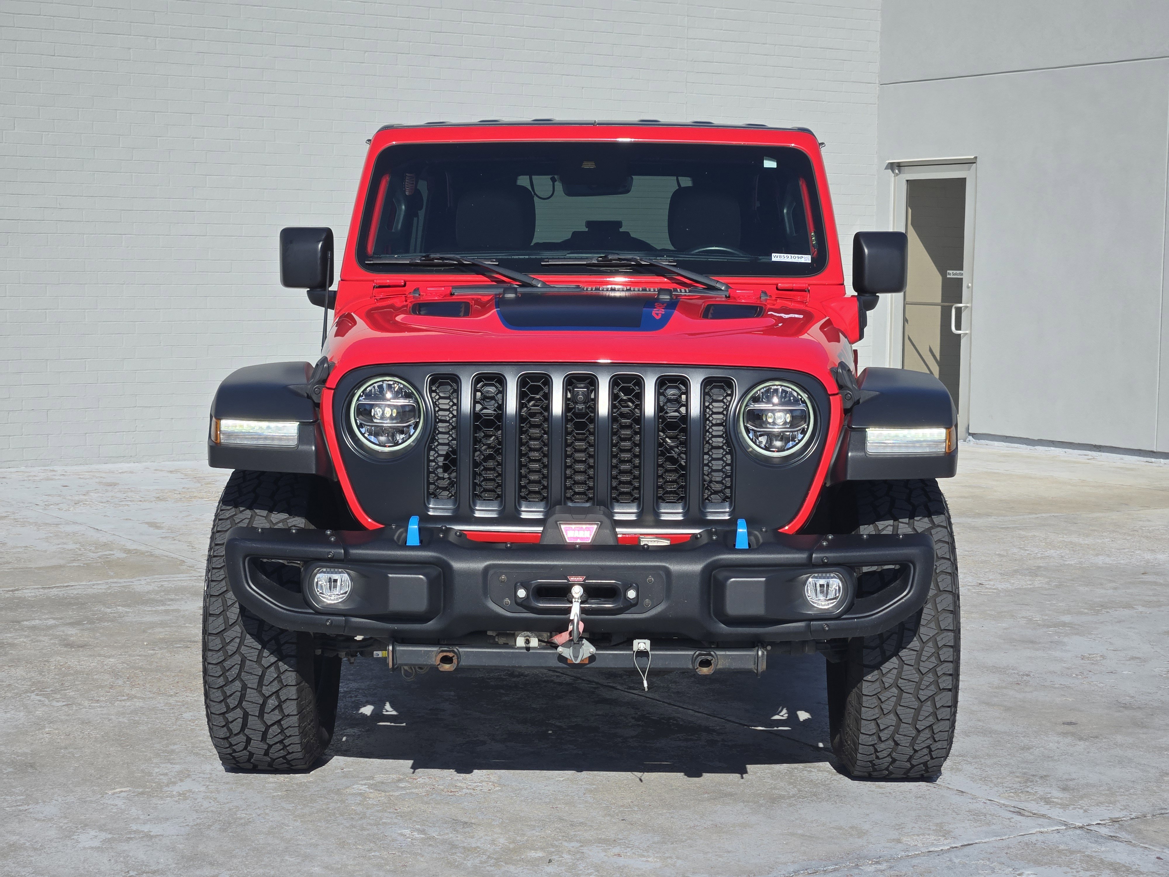 Used 2021 Jeep Wrangler Unlimited Rubicon 4xe w/ Steel Bumper Group image 3