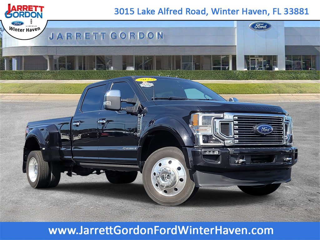 Certified 2022 Ford F450 Platinum w/ FX4 Off-Road Package